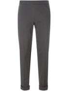 The Row 'culco' Trousers, Women's, Size: 6, Grey, Cotton/spandex/elastane