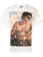 Moschino - Fresco Print T-shirt - Men - Cotton - 52, White, Cotton
