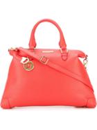 Versace Collection Logo Plaque Tote