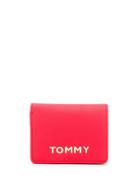 Tommy Hilfiger Stitched Detail Coin Purse - Red