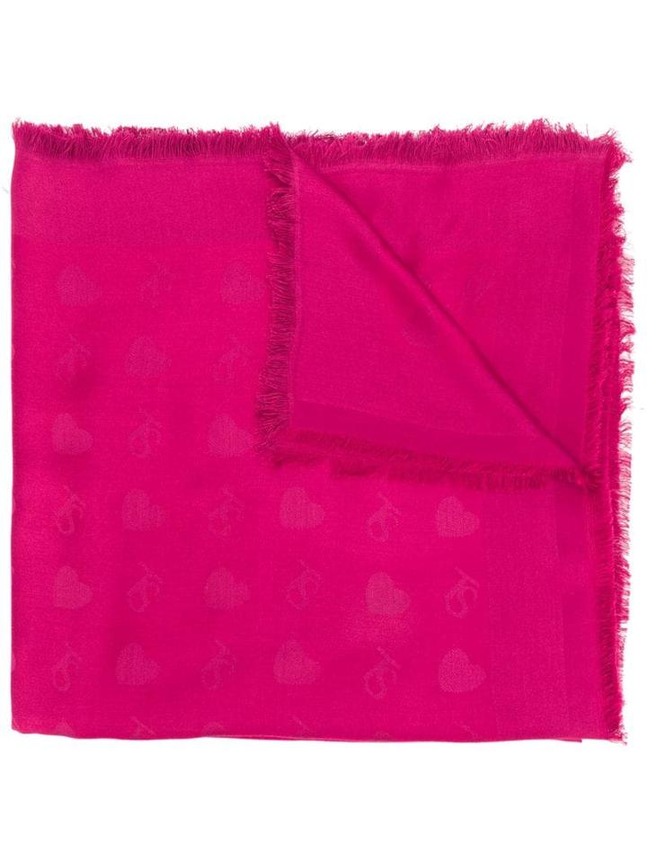 Twin-set Statement Scarf - Pink