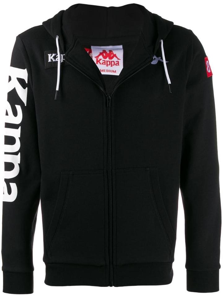 Kappa Logo Sleeve Jacket - Black