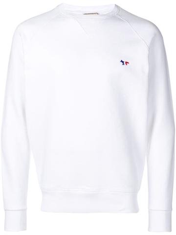 Maison Kitsuné White Fox Sweater