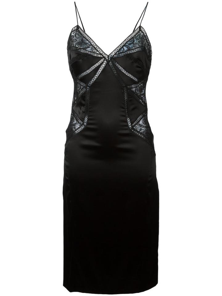 Ermanno Scervino Midi Cami Dress - Black