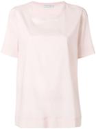 Le Tricot Perugia Short-sleeve Blouse - Pink