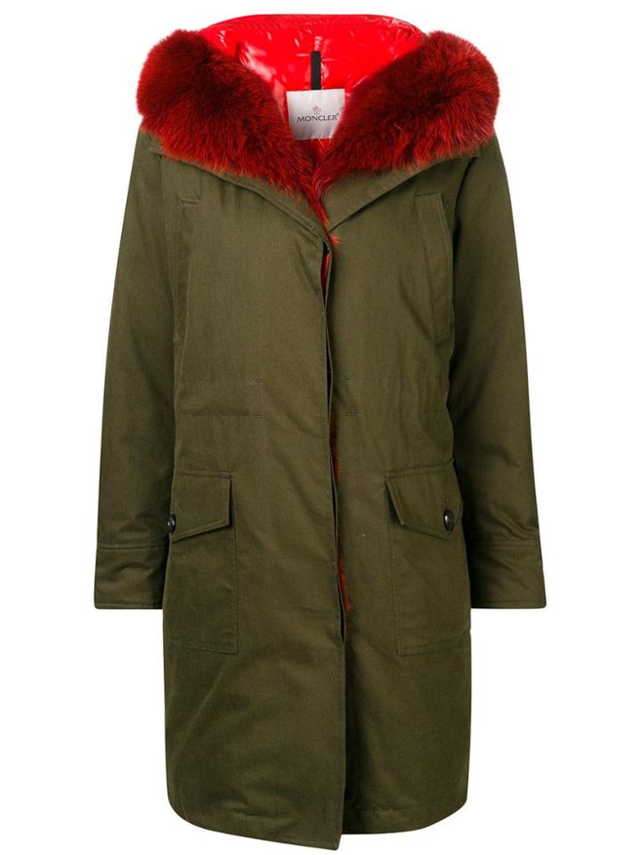 Moncler Hypolais Parka - Green