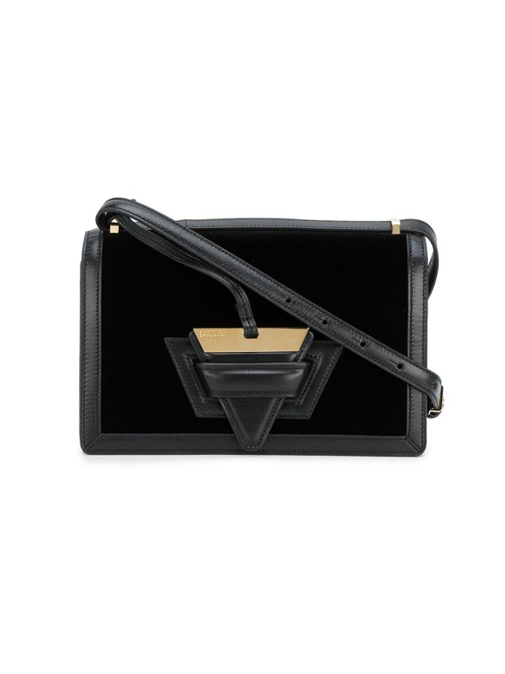 Loewe Black Barcelona Velvet Box Bag