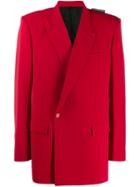 Balenciaga 80's Shoulder Jacket - Red