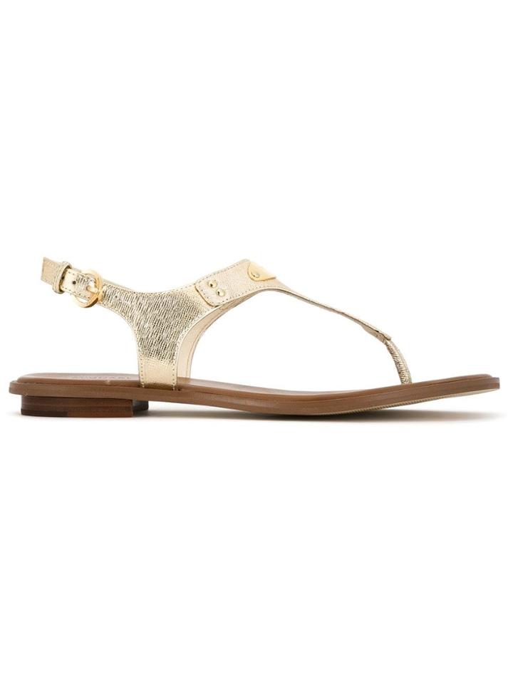 Michael Michael Kors Thong Sandals - Metallic