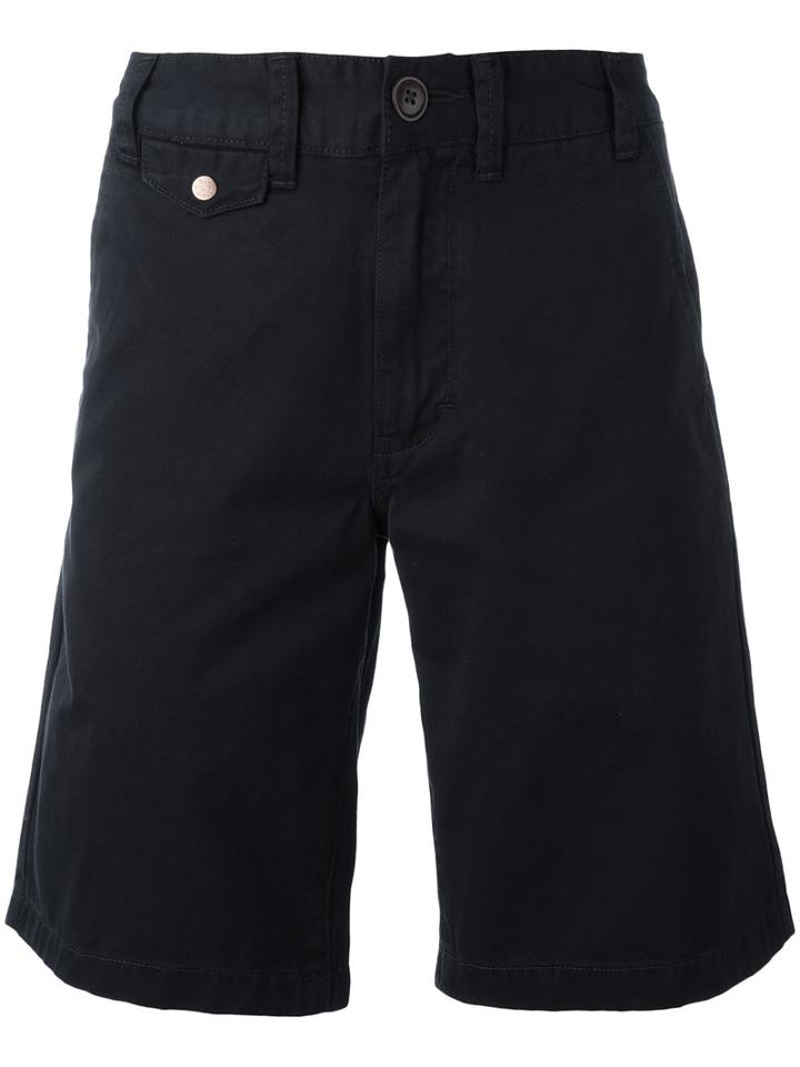 Barbour Neuston Twill Shorts, Men's, Size: 30, Blue, Cotton