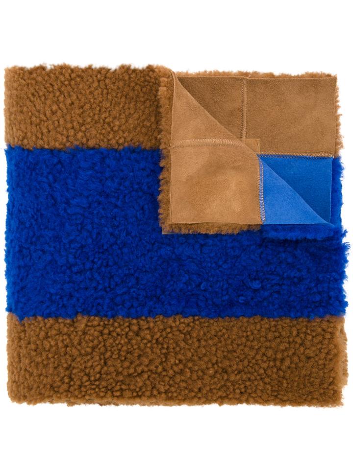 Astraet Contrast Scarf - Blue