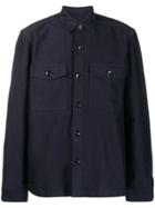 Tom Ford Buttoned Chest Pockets Shirt - Blue