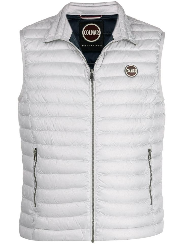Colmar Logo Padded Gilet - Grey