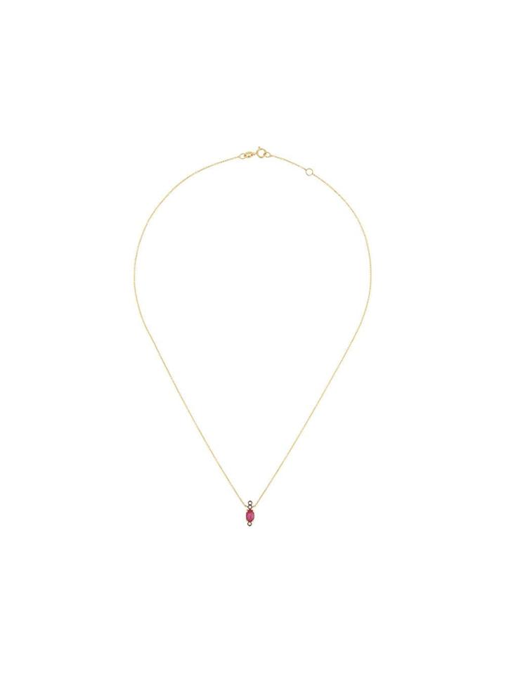 Yannis Sergakis 18kt Ruby Stone Necklace - Red
