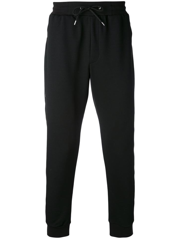 Drawstring Track Pants - Men - Cotton/polyester/spandex/elastane/viscose - Xl, Black, Cotton/polyester/spandex/elastane/viscose, Mcq Alexander Mcqueen