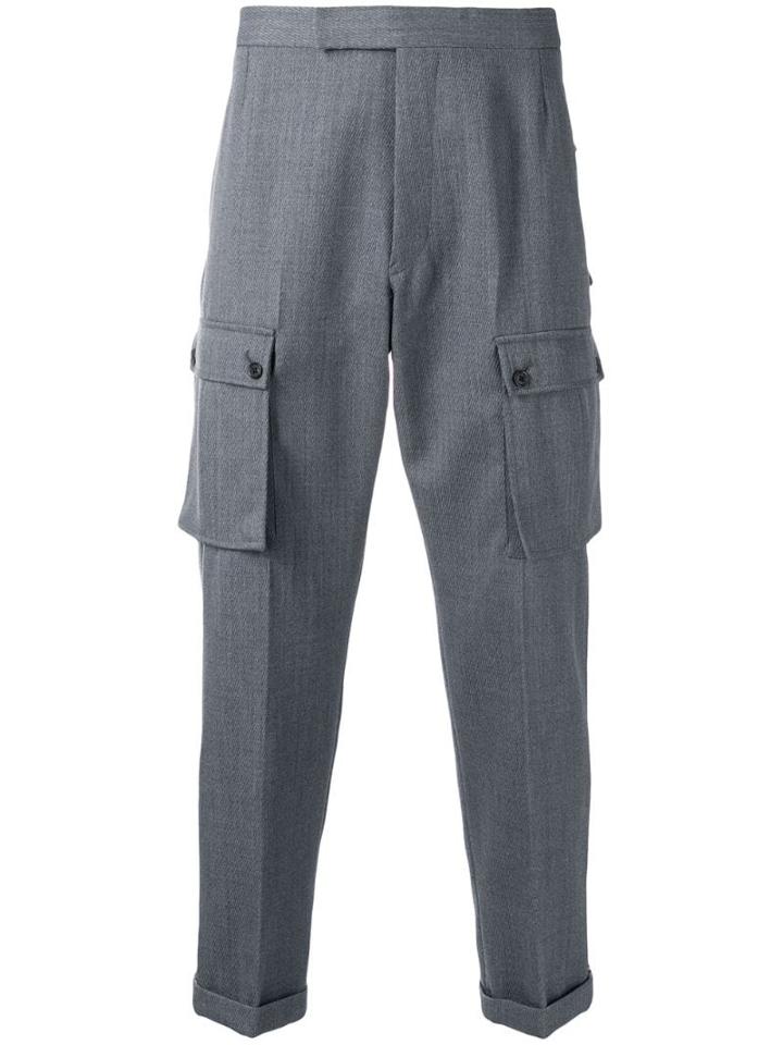 Thom Browne Norfolk Straight-leg Trouser - Grey