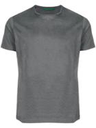 Hand Picked Round Neck T-shirt - Grey