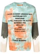 Vyner Articles Tie-dye Layered T-shirt - Orange