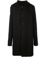 Raf Simons Mid-length Coat, Men's, Size: 46, Black, Wool