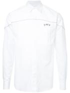 Facetasm Stud Detail Shirt - White