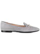 Tod's Double T Slippers - Grey