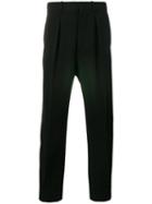 Marni Tailored Trousers, Men's, Size: 48, Black, Virgin Wool/cotton/polyamide