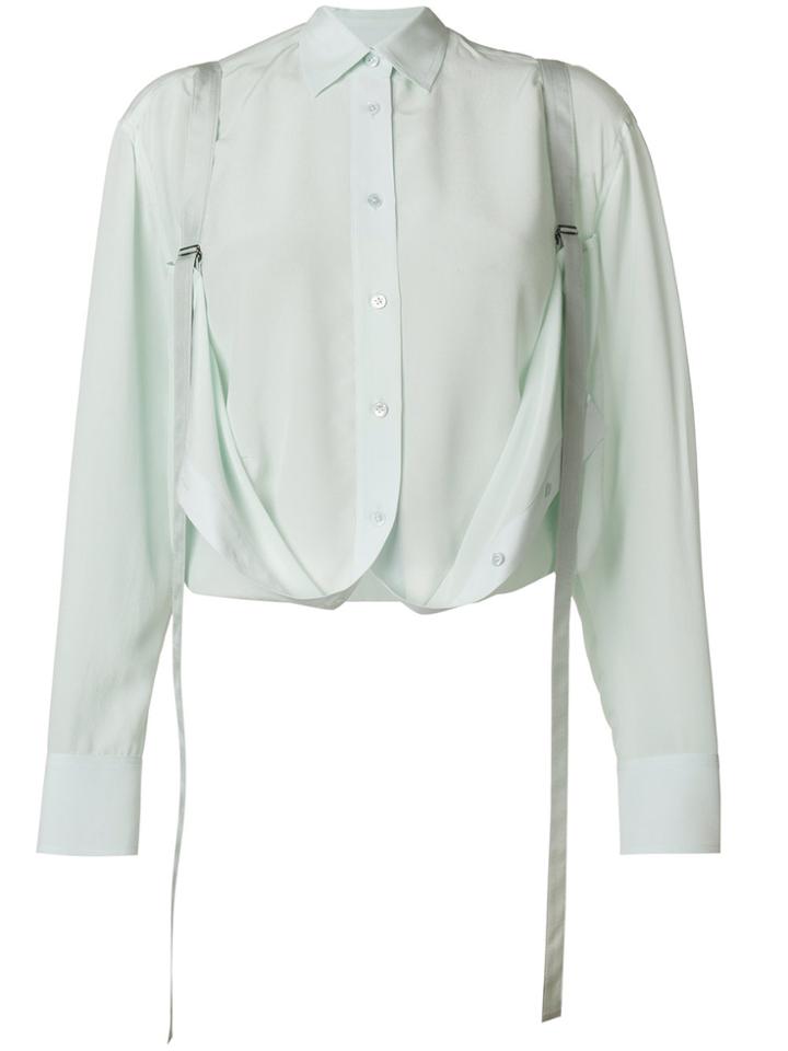 Sies Marjan Cropped Shirt - Green