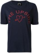 The Upside Logo Printed T-shirt - Blue