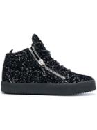 Giuseppe Zanotti Kriss Glitter Sneakers - Black