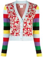 Alice+olivia Minako Longsleeved Cardigan - Red