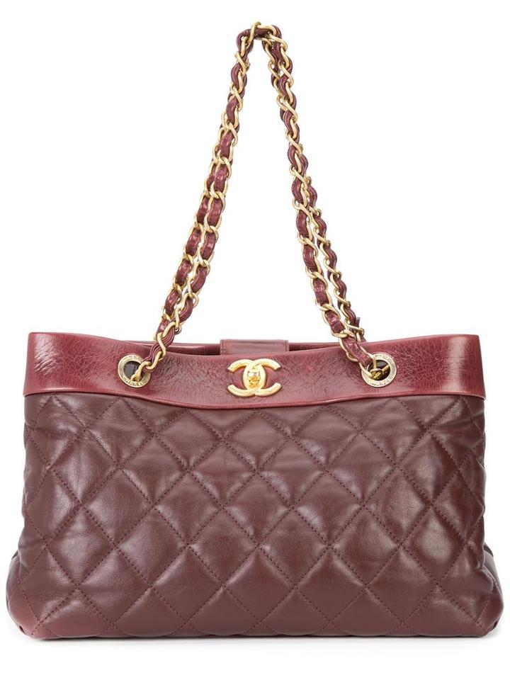 Chanel Vintage 'soft Elegance' Tote, Women's, Red