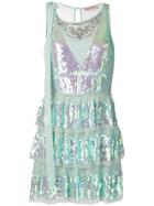 Twin-set Sequin Dress - Blue