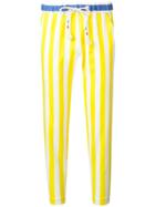 Mira Mikati Striped Drawstring Surfer Trousers - White