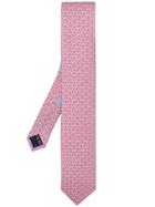 Salvatore Ferragamo Wolf Print Tie - Pink