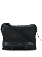 Dolce & Gabbana Logo Messenger Bag - Black