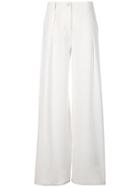 Tomas Maier Wide Leg Pant - White