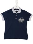 Moschino Kids Logo Polo Shirt, Toddler Boy's, Size: 5 Yrs, Blue