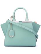 Fendi - '3jours' Tote - Women - Calf Leather - One Size, Green, Calf Leather