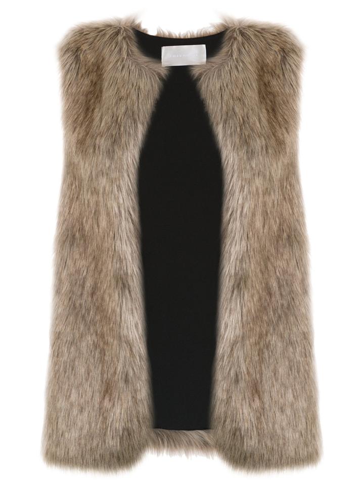 Lilly Sarti Fox Gilet - Brown