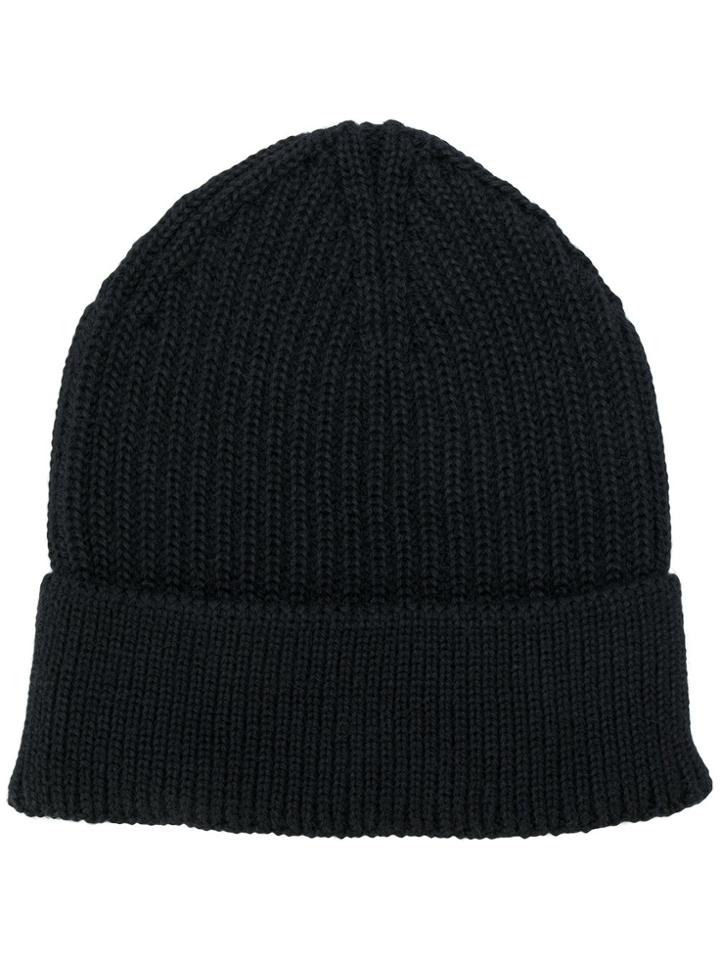 Stephan Schneider Ribbed Beanie - Black