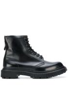 Adieu Paris X Études Lace-up Boots - Black