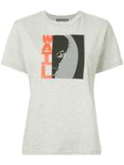 Alexa Chung Graphic Print T-shirt - Grey