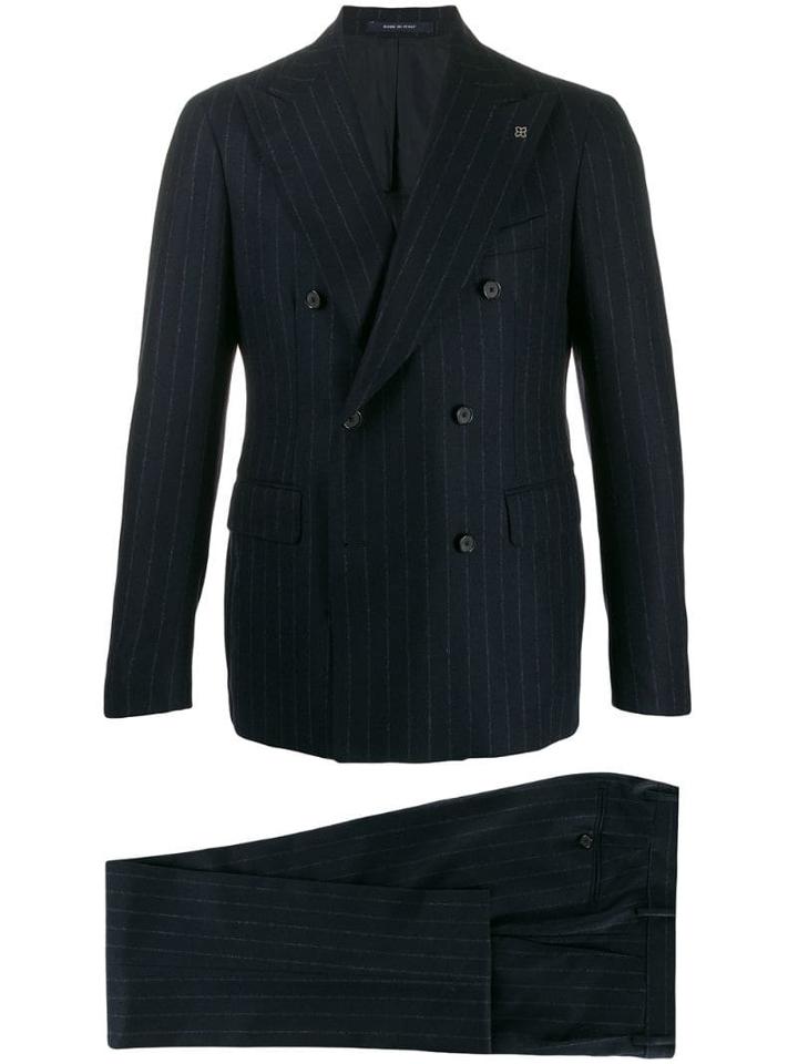 Tagliatore Double-breasted Two-piece Suit - Blue