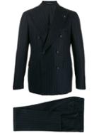 Tagliatore Double-breasted Two-piece Suit - Blue
