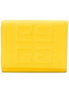 Givenchy 4g Trifold Wallet - Yellow