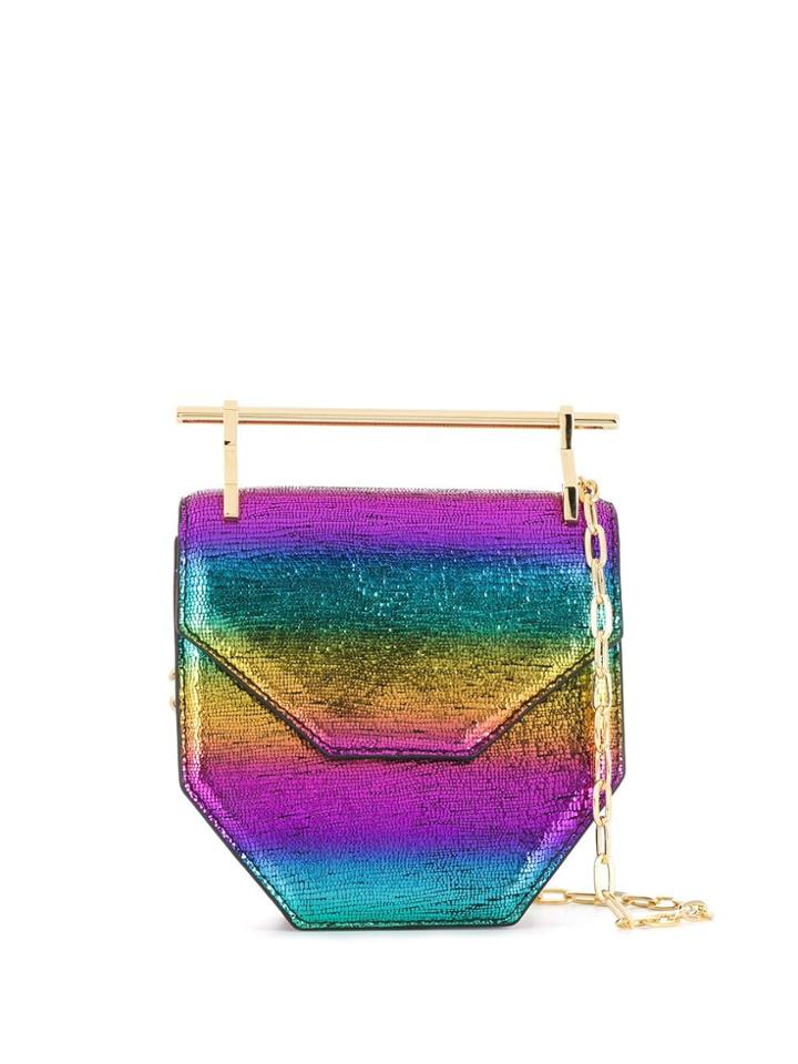 M2malletier Holographic Amor Fati Bag - Purple