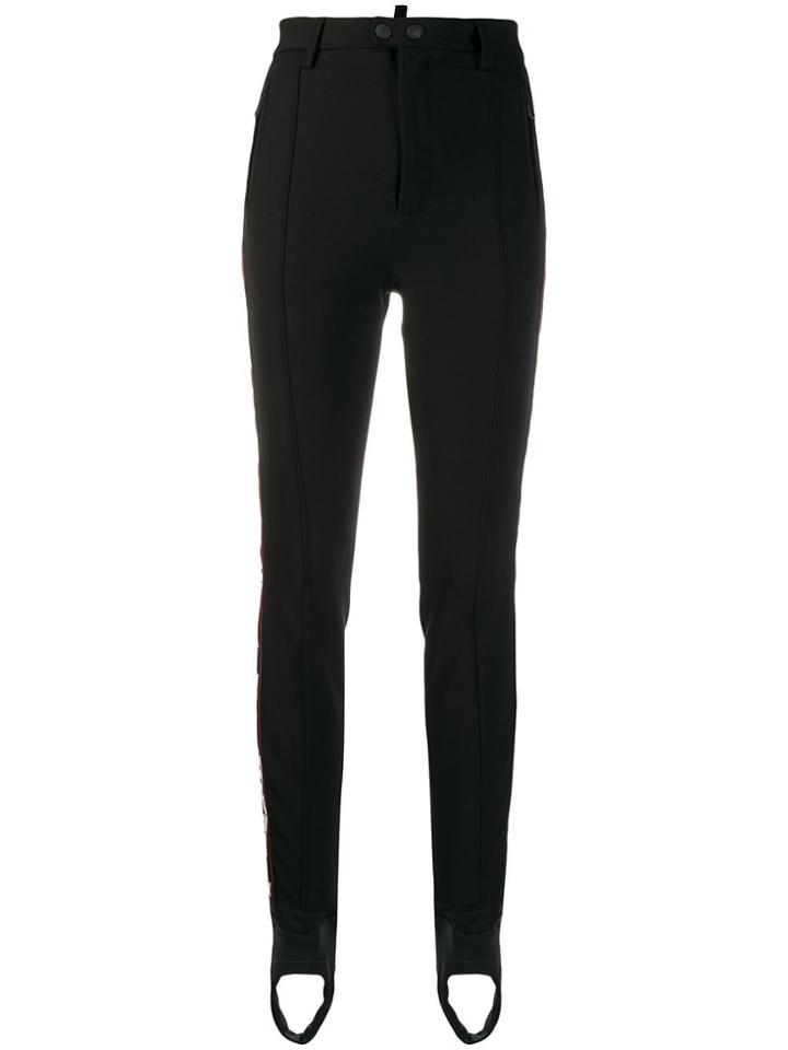 Dsquared2 Side Logo Band Trousers - Black