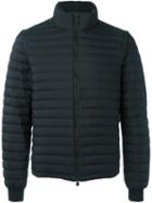 Z Zegna Funnel Neck Padded Jacket, Men's, Size: Large, Black, Polyamide/polyester/goose Down/feather Down