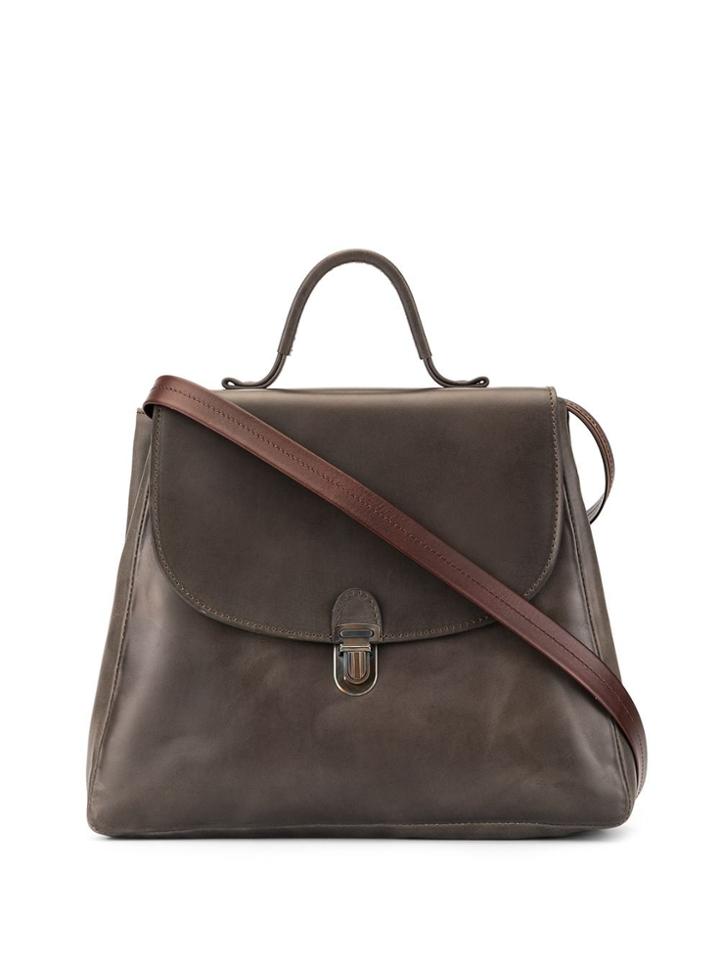 Cherevichkiotvichki Top-handle Satchel Bag - Grey