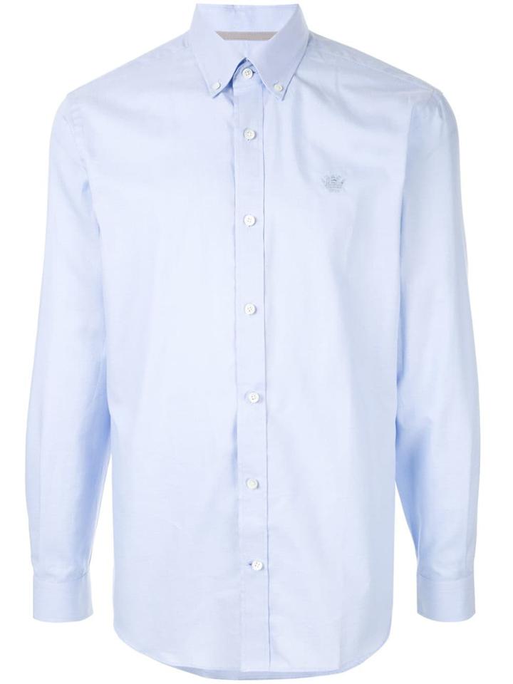 Gieves & Hawkes Classic Poplin Shirt - Blue